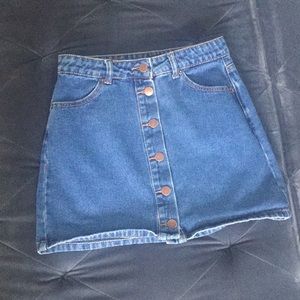 Denim Miniskirt